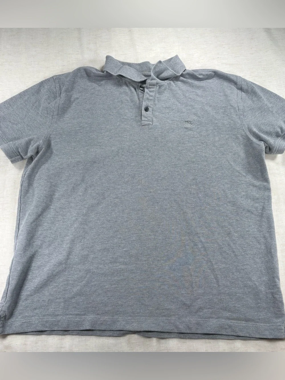 Banana Republic Pique Classic Men's Grey Polo Shirt